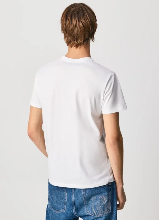 Herren Pepe Jeans 1/2 Arm T-Shirt