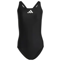 Damen Adidas 3 Bar Logo Badeanzug