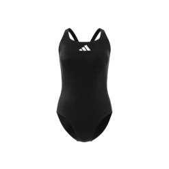 Damen Adidas 3 Bar Logo Badeanzug