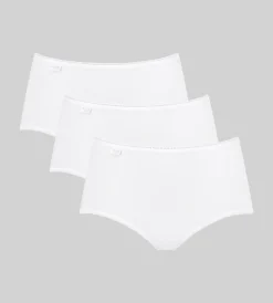Damen Sloggi 24/7 Cotton Midi Dreierpack