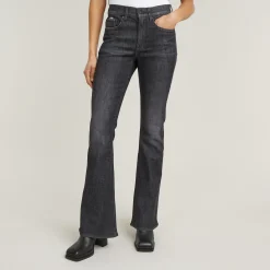 Damen G-Star 3301 Flare Jeans