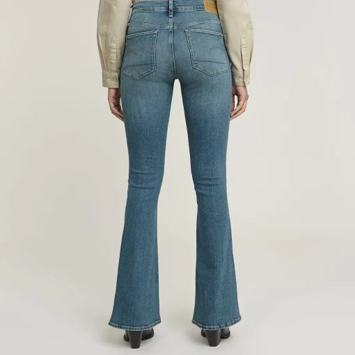 Damen G-Star 3301 Flare Jeans