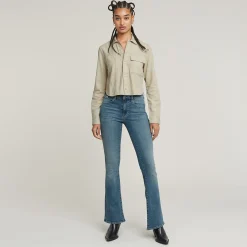 Damen G-Star 3301 Flare Jeans