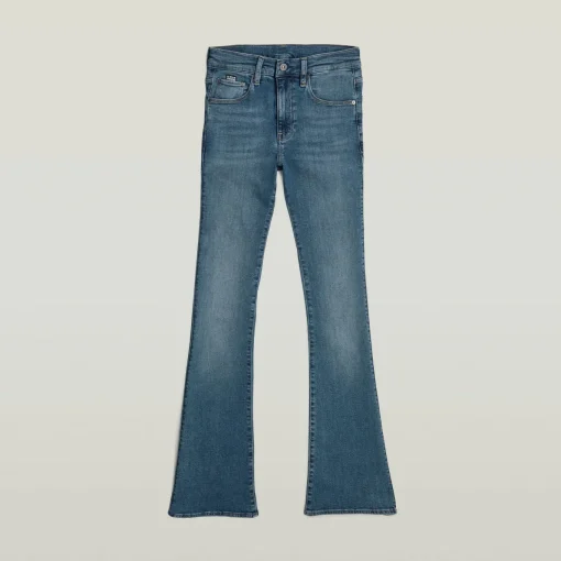 Damen G-Star 3301 Flare Jeans
