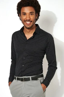Herren Desoto 1/1 Jerseyhemd Slim Fit