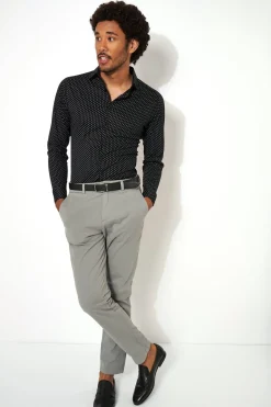 Herren Desoto 1/1 Jerseyhemd Slim Fit