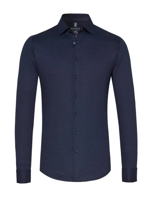 Herren Desoto 1/1 Jerseyhemd Slim Fit
