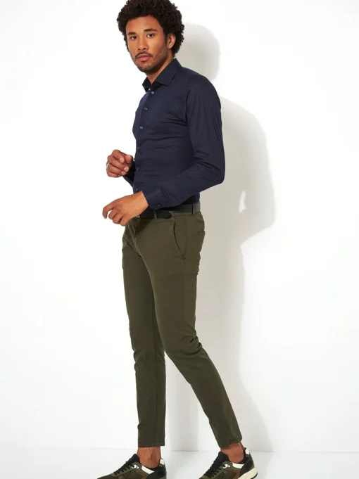 Herren Desoto 1/1 Jerseyhemd Slim Fit
