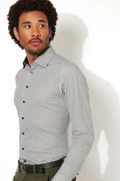 Herren Desoto 1/1 Jerseyhemd Slim Fit