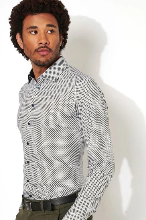 Herren Desoto 1/1 Jerseyhemd Slim Fit