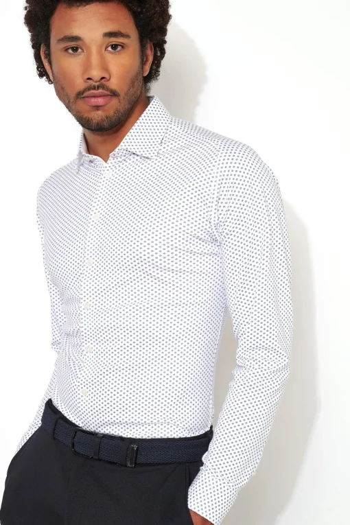 Herren Desoto 1/1 Jerseyhemd Slim Fit