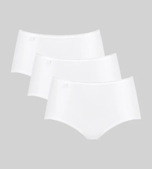 Damen Sloggi 24/7 Microfibre Midi Dreierpack