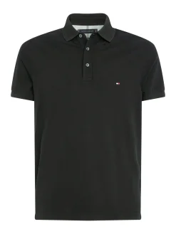 Herren Tommy Hilfiger 1985 TH Flex Slim Fit Poloshirt