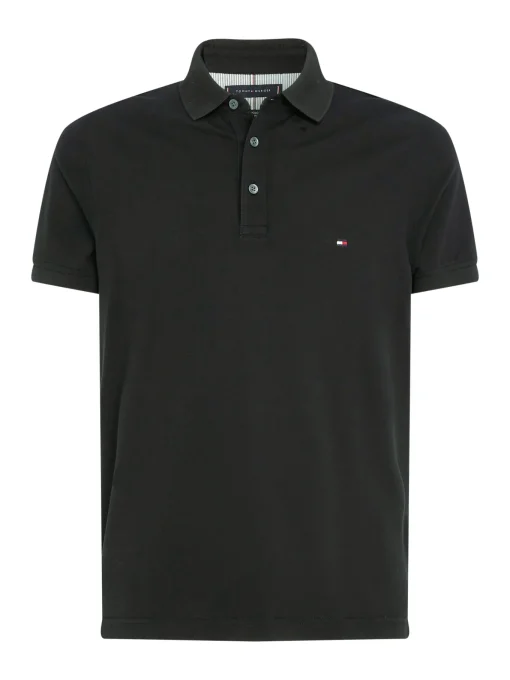 Herren Tommy Hilfiger 1985 TH Flex Slim Fit Poloshirt