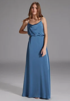 Damen Hey Kyla Abendkleid aus Satin mit angedeutetem Wasserfallausschnitt