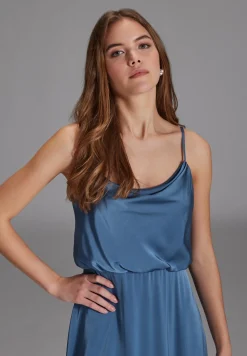 Damen Hey Kyla Abendkleid aus Satin mit angedeutetem Wasserfallausschnitt