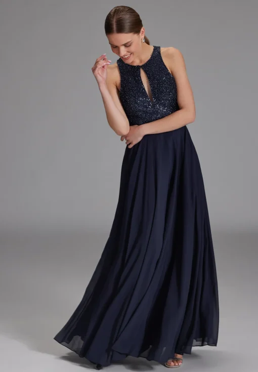 Damen Hey Kyla Abendkleid mit Stickerei und Cut-Out Detail