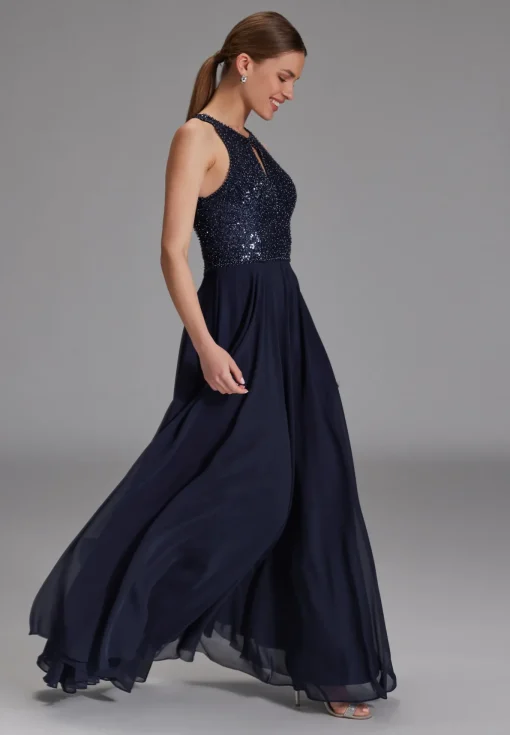 Damen Hey Kyla Abendkleid mit Stickerei und Cut-Out Detail