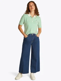 Damen Tommy Hilfiger Ace Wide Leg Jeans