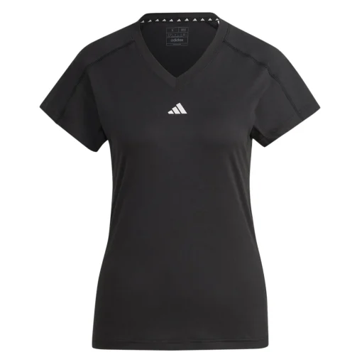 Damen Adidas AEROREADY Train Essentials Minimal Branding V-Neck T-Shirt