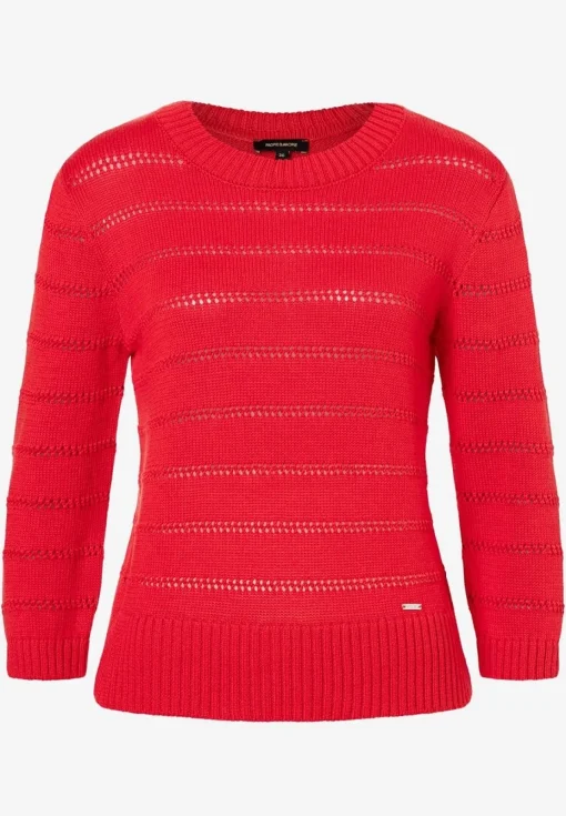 Damen More & More Ajour Pullover