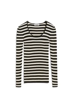 Damen armedangels ALAANI CREWNECK STRIPED