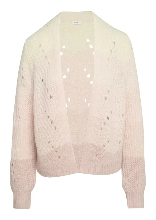 Damen s.Oliver BLACK LABEL Alpakamix-Cardigan mit Farbverlauf