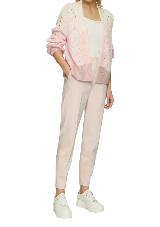 Damen s.Oliver BLACK LABEL Alpakamix-Cardigan mit Farbverlauf