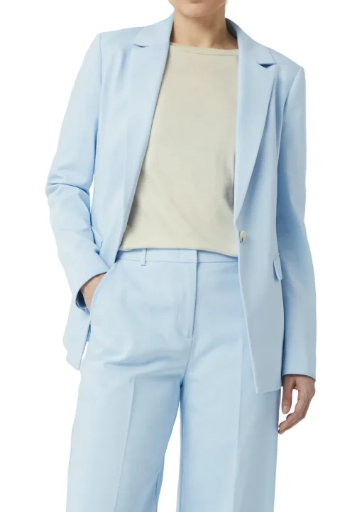 Damen Comma Antaillierter Blazer mit Pattentaschen