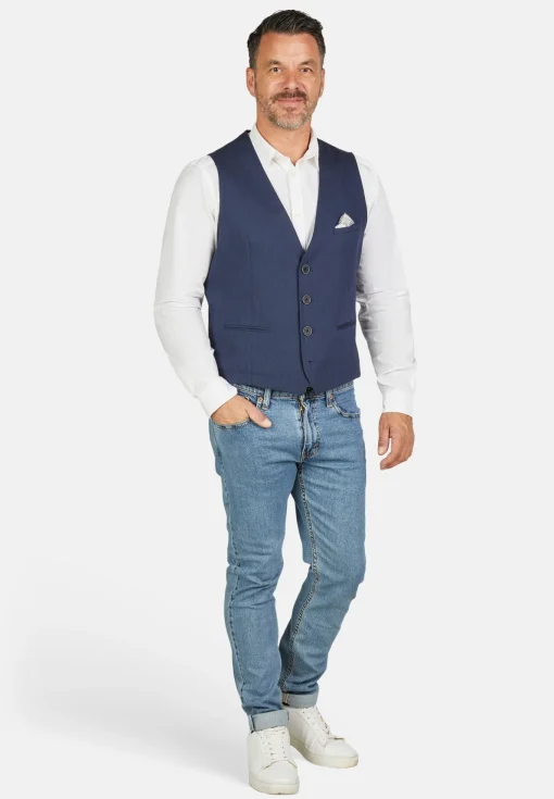 Herren Calamar Anzugweste