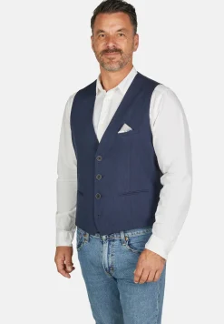 Herren Calamar Anzugweste