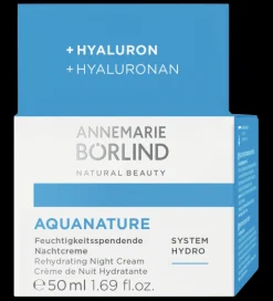 Herren Annemarie Börlind AQUANATURE Feuchtigkeitsspendende Nachtcreme
