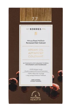 KORRES ARGAN OIL Hochentwickelte Haarcoloration Moccha 7.7