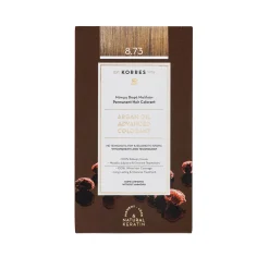 KORRES ARGAN OIL Hochentwickelte Haarcoloration Golden Caramel 8.73