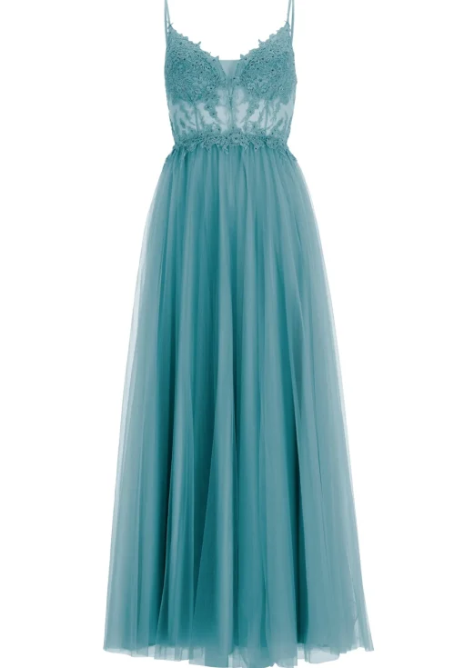 Damen Hey Kyla Ausgestelltes Tüllkleid mit Spitzenstickerei