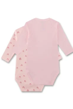 Kinder Sanetta Baby-Body kurzarm Doppelpack