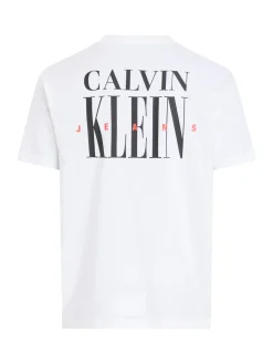 Herren Calvin Klein Jeans Backprint T-Shirt