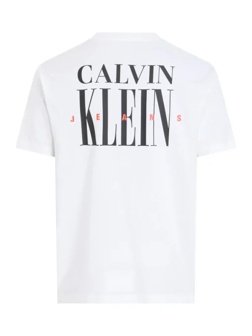Herren Calvin Klein Jeans Backprint T-Shirt