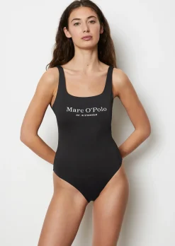 Damen Marc O´Polo BADEANZUG MIT KONTRASTFARBENEM LOGO