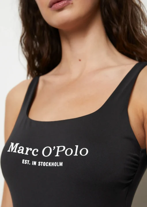 Damen Marc O´Polo BADEANZUG MIT KONTRASTFARBENEM LOGO
