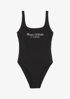 Damen Marc O´Polo BADEANZUG MIT KONTRASTFARBENEM LOGO