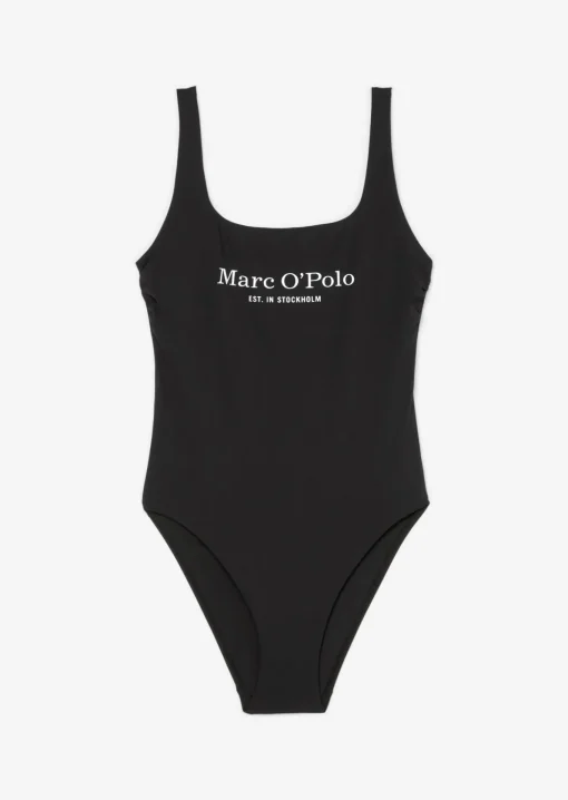 Damen Marc O´Polo BADEANZUG MIT KONTRASTFARBENEM LOGO