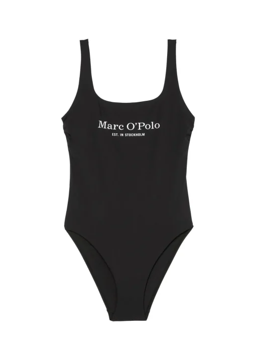 Damen Marc O´Polo BADEANZUG MIT KONTRASTFARBENEM LOGO