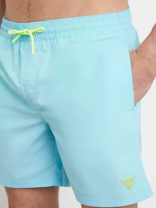 Herren GUESS Badehose Neon