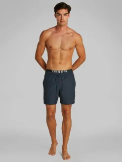 Herren Calvin Klein Badeshorts mit doppeltem Bund