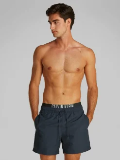 Herren Calvin Klein Badeshorts mit doppeltem Bund
