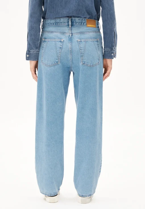 Damen armedangels Baggy Jeans recycelte Baumwolle HAAYI