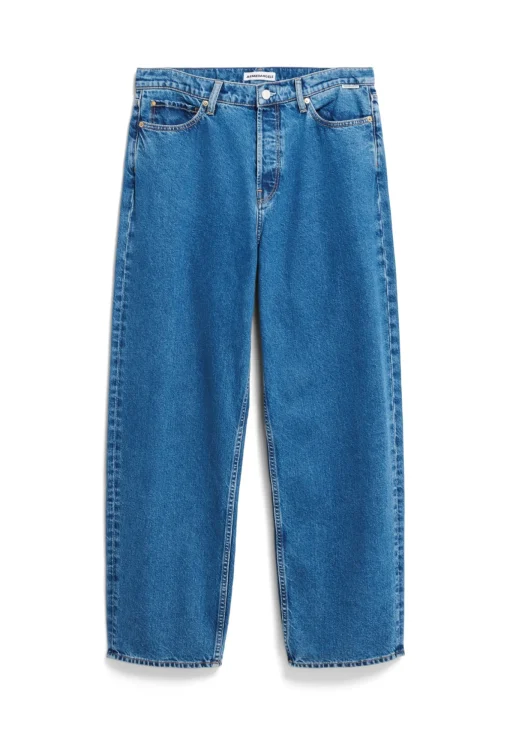 Herren armedangels Baggy Jeans recycelte Baumwolle JAAMEO