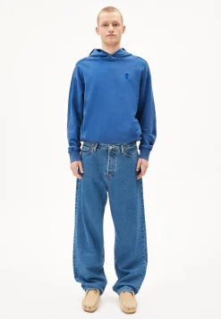 Herren armedangels Baggy Jeans recycelte Baumwolle JAAMEO