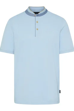 Herren Bugatti Basic Stehkragen-Polo